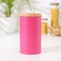 Bank for bulk products "Romb", 19 × 10.5 × 10.5 cm, pink color