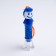 Manual lantern "man", 1 led, 2.2 x 8.2 cm, mix