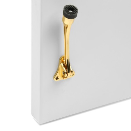 Door locomard lock, "goat leg", color gold-14