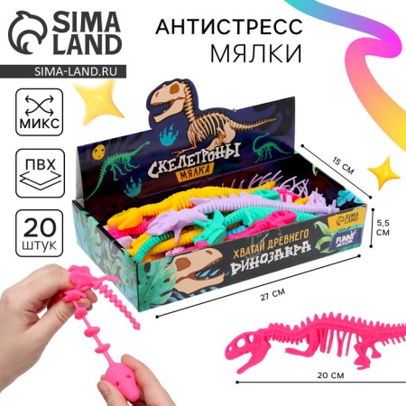 Anthistress Mick "Dinosaurus Skeleton", in showbox
