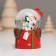 Souvenir Polystone Water Ball Light "Santa Claus. Gift" MIX 4.5x4.5x7.5 cm