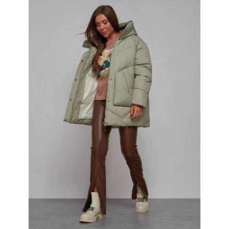 Winter jacket, size 48, light green color-13