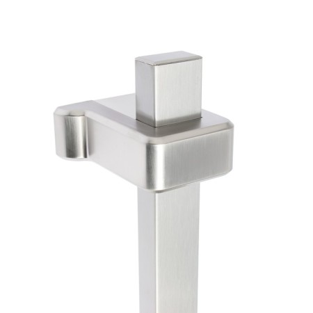 Shower set Zein S1001, square, stand, holder, stainless steel, satin-5