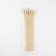 Lightning secret, No. 3, non -proceeding, locking machine, 30 cm, ivory color