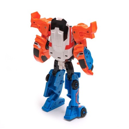 Megarobot robot, assembled from 3 cars-8