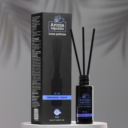 Diffusor Aromatic Aroma Republic, 20 ml, Varadero Night, Iris and Rum-4