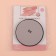 Mirror make -up, increase × 5, on suction cups, d 9 cm, black color