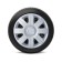 Autoprofi wheels on wheels, metallic, 14 ", 350 mm, set 4 pcs