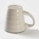Ceramic mug with a spoonful of the share "Noel", 280 ml, beige color