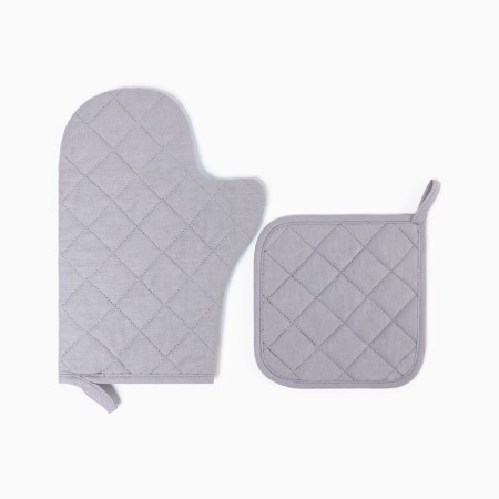 Set of kitchen. Dolyana "Magic": mittens 20x28 cm, severity 17x17 cm, 35% HL, 65% PE 9606012 1033021-1