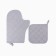 Set of kitchen. Dolyana "Magic": mittens 20x28 cm, severity 17x17 cm, 35% HL, 65% PE 9606012 1033021