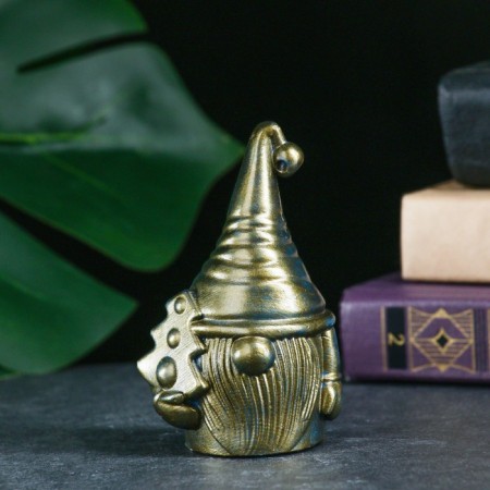 Set of figures "Gnomes" 3pcs, brass, 13cm-4