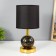 Hell lamp "Amalia" E14 40W Black 20x20x30 cm Risalux