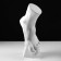 Anatomical gypsum figure: vertical foot, 14 x 23.5 x 38 cm