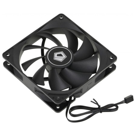 Fan-Cooling FL-12025K 120x120mm Black 3-Pin 21db 145GR RET-2