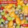 Confectionery Sprinking "Fruit Mix", 50 g