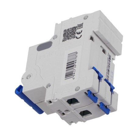 Automatic circuit breaker Chint NXB-63S, 2P, C 6 A, 4.5 KA-2