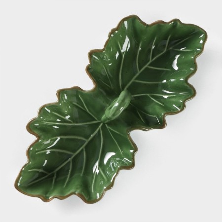 Menzhitsa 2 cells of the leaf, 21.8 × 6.9 cm, green color-2