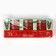 New Year. New Year gel candles "Happy New Year!" 3 pcs, red, 2.5 x2.5 x 2.5 cm