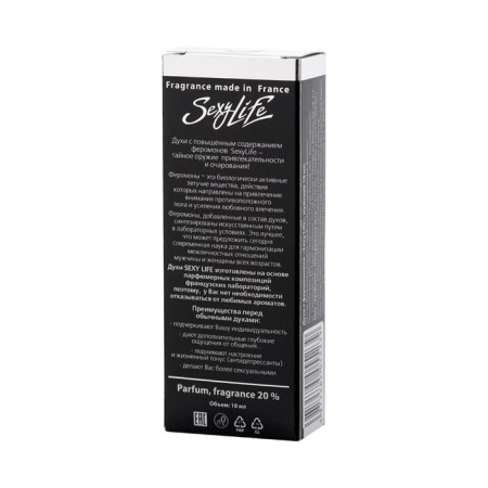 Spirits with Feromones Sexy Life No. 8 Lacoste, Male, 10 ml-2