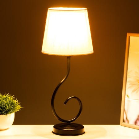 Lamp table bourgeois 1x15W E14 16x16x40cm black/yellow Risalux-2