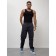 Cargo jeans men, size 44-46, dark gray color