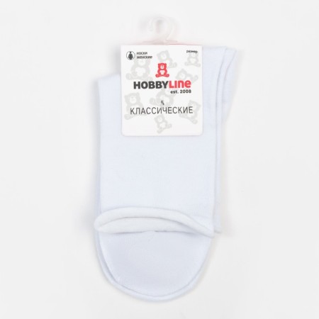 Women's socks, white color, size 36-40-4