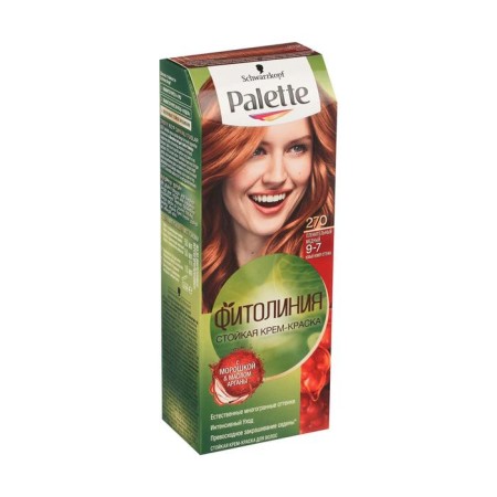 Cream-coloring hair Palette phytolinia, tone 270, captivating copper-5