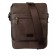 Male bag with lightning, brown color