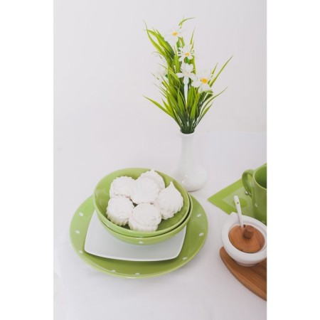 Square porcelain plate "Lucky", 19 × 19 cm-6