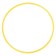 Hoop diameter 80 cm, yellow color