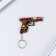 Key keychain wooden "Pistol", 6.7 x 4.6 cm
