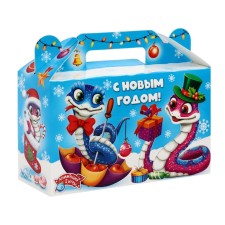 New Year. Gift set of sweets 