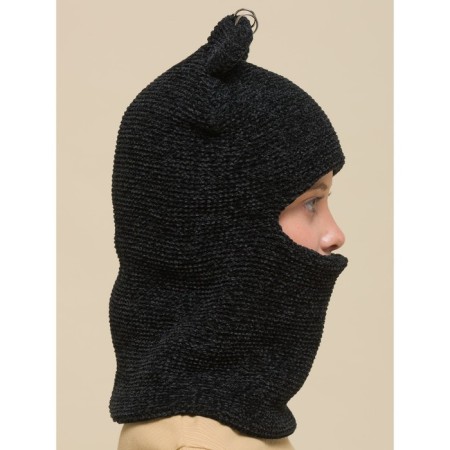 Children's hat, size 51-52, black color-1