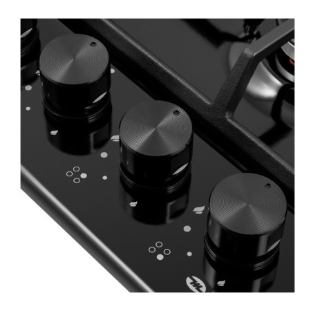 Hlect surface Maunfeld Eghe.64.63CB2/G, gas, 4 burners, black-10