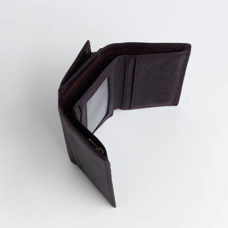 Women's wallet on magnet, purple color-4