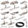 The basic set for telescopic opening of the Comfort door - Pro Set 5.Telescope