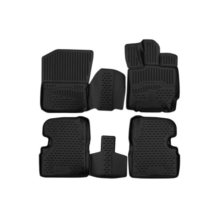 3D mats in a salon for Toyota Passo, 2010-2016 P.R. hatchback, 4 pcs.