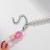 Beads "Smile" with pearls, ball No. 10, color, l = 40 cm