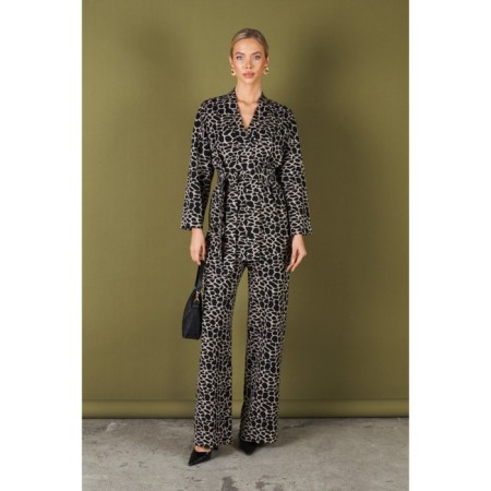 Female set: cardigan and trousers, size 50-1