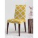 Czech on the chair "Simple ornament", decorative, velor