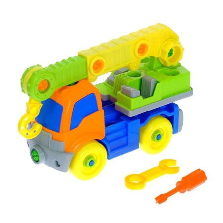 Constructor for kids "crane", 36 parts