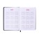 Dated diary 2025, A5, 176 sheets, Hong Kong, solid cover, pancake embossing, with liesse, block 80 g/m2, black