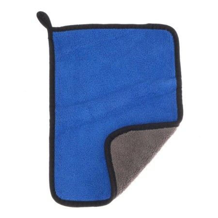 A car washing rag, Cartage, microfiber, 400 g/m², 20 × 30 cm, blue-gray-4