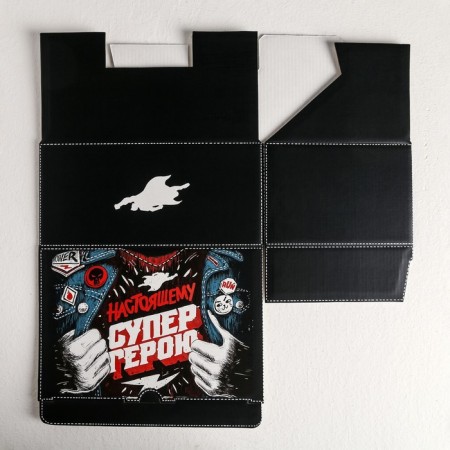 Box - Penal, Gift packaging, Superheroi, 22 x 15 x 10 cm-4