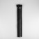 Metal zipper, No. 5, connective, automatic lock, 40 cm, black color/nickel