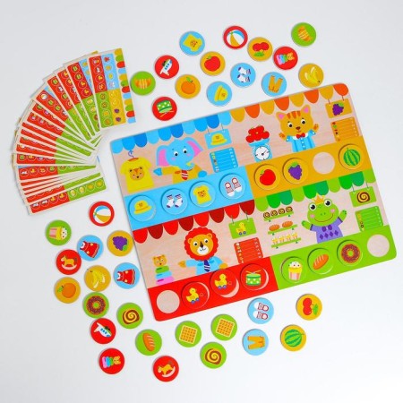 Children's developmental set "Animals" 30 × 22.5 × 0.4