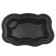 Garden plastic pond, 1300 l, black