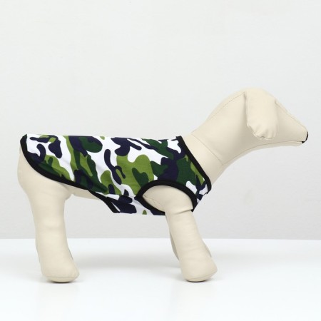 T -shirt for animals, 2xl (DS 45, OG 55 cm), camouflage-1