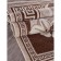 Rectangular carpet Merinos Gavana, size 180x350 cm, color Beige